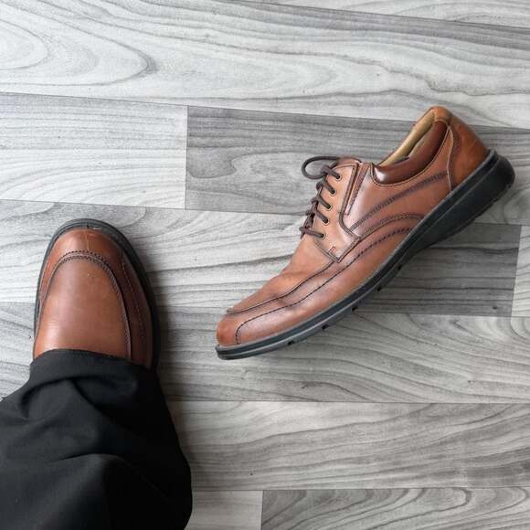 American Vintage Other - Dockers 90-32765 Brown Leather Oxford Dress Shoes Mens 12